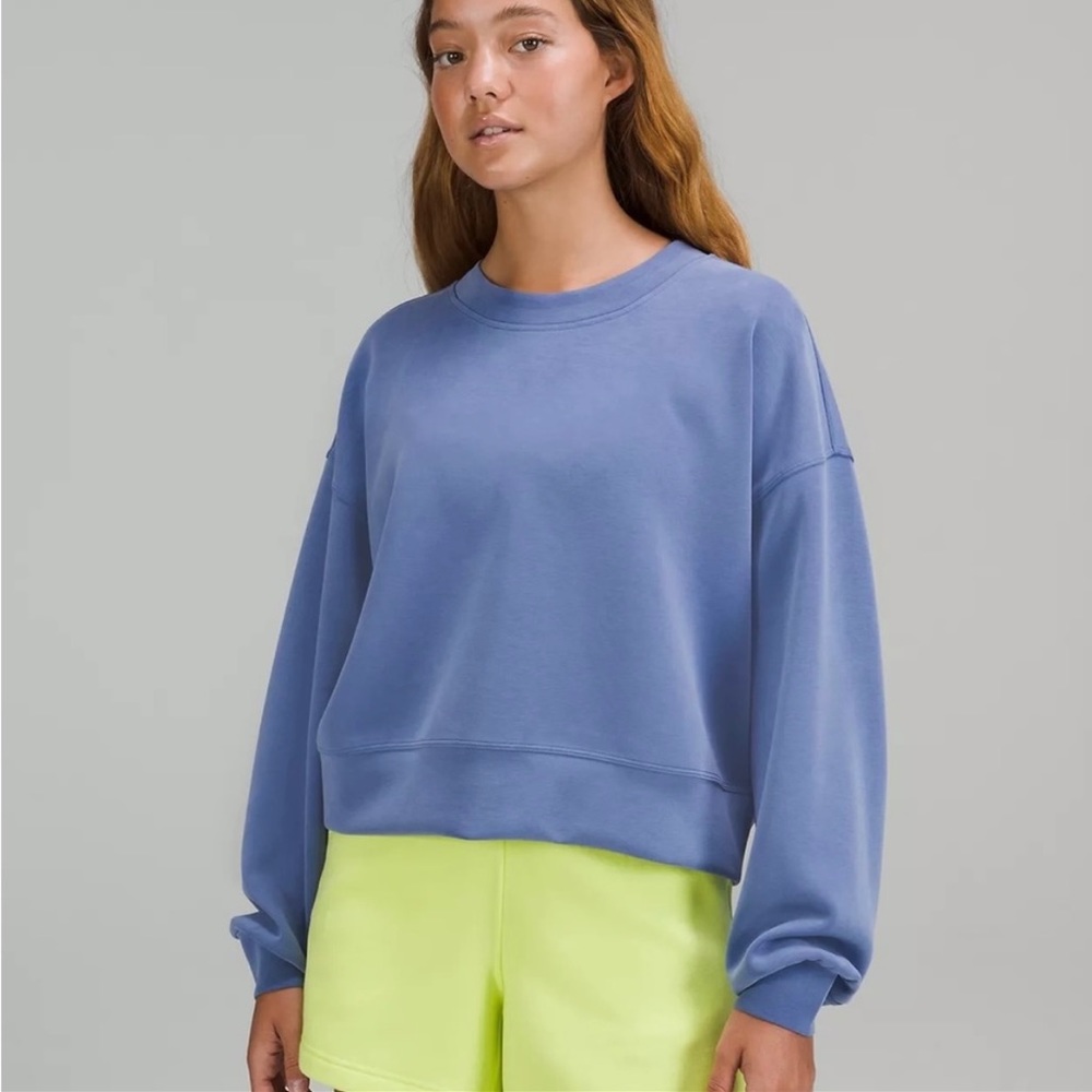 Lululemon: Softstreme Perfectly Oversized Cropped Crew